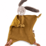 Doudou lapin ocre